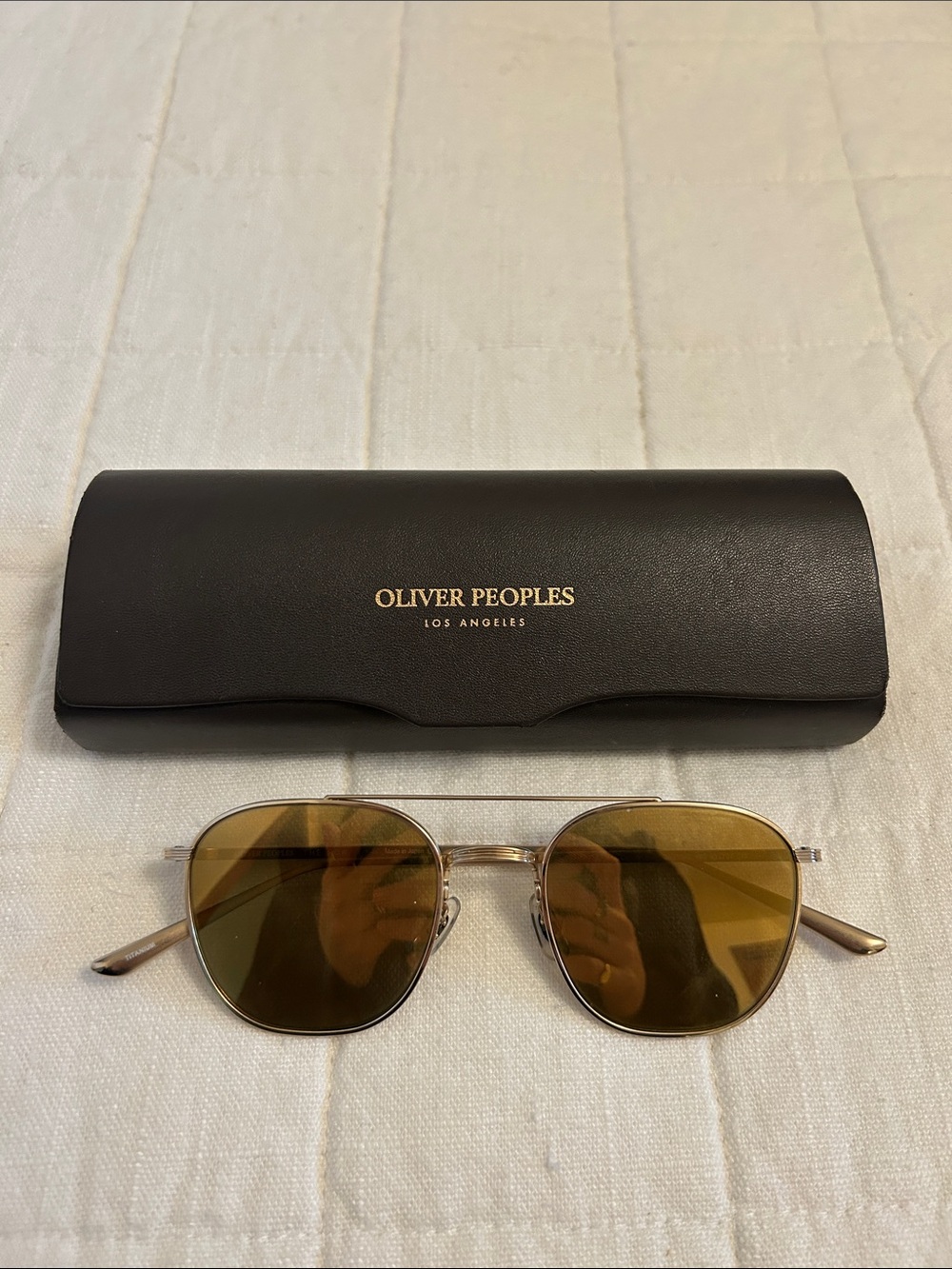 Oliver Peoples Sunglasses • Aviator